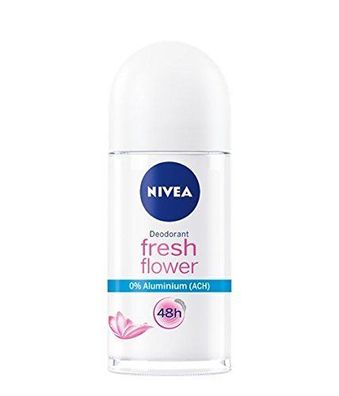 Nivea Fresh Flower Deodorant Roll-On Aluminum Free 48 Stunden Schutz 50 ml