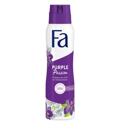 Fa Deodorant Purple Passion sinnlicher Duft 48 Stunden Schutz 150ml