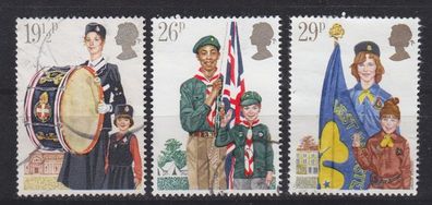 England GREAT Britain [1982] MiNr 0910 ex ( O/ used ) [01] Boy Scouts