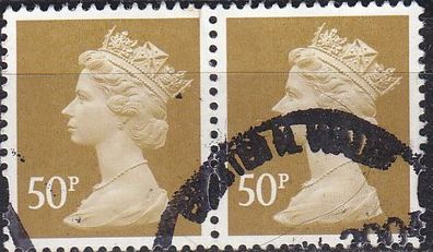 England GREAT Britain [1990] MiNr 1265 CS ( O/ used ) [01] Machin 2er