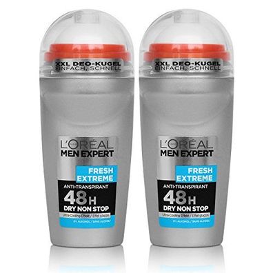 L'Oréal Men Expert Fresh Anti Transpirant Deodorant 50ml 2er Pack