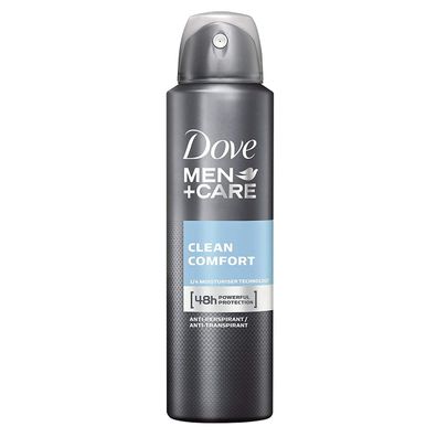 Dove Men Care Deospray Clean Comfort Anti Transpirant 450ml 3er Pack