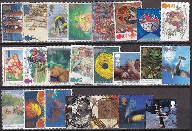 England GREAT Britain [Lot] 01 ( O/ used ) ex 1990er, sehr sauber