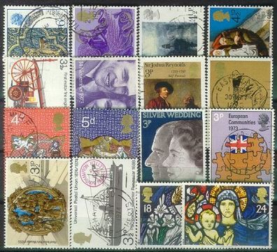 England GREAT Britain [Lot] 13 ( O/ used ) nur Sondermarken, schön