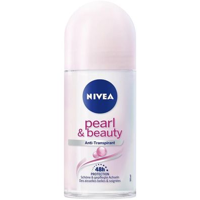 Nivea Deo Pearl Beauty RollOn 48h Antitranspirantschutz 50ml 12er Pack