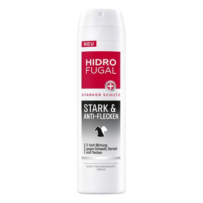 Hidrofugal Stark und Anti Flecken Anti Transpirant Spray 150ml