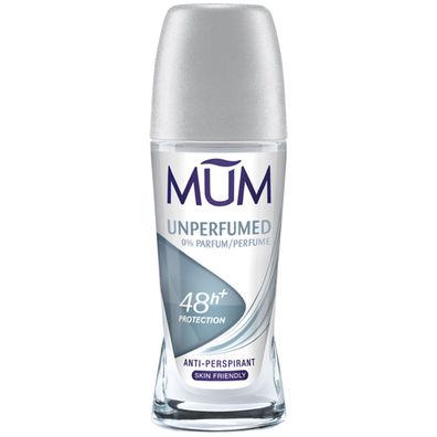 MUM Deo Roll on ohne Parfum Sensitive ohne Duftzusätze 50ml 6er Pack