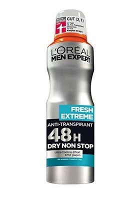L'Oréal Paris Men Expert Fresh Extreme Deo-Spray 150ml, 6er Pack