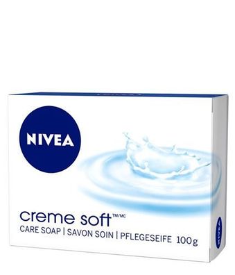 Nivea Creme Soft Pflegeseife mit wertvollem Mandelöl 6er Pack