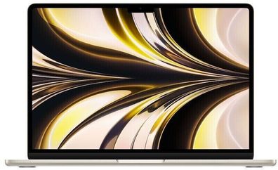 Apple MacBook Air 13,6 Zoll (256GB SSD, M2, 8GB) Laptop - Gold - MLY13D/ A