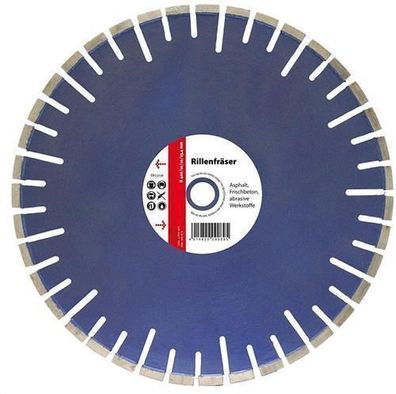 Profi-Tech Fugenfräser / Rillenfräser Beton Ø 400/10x8/25,4 mm