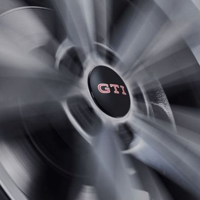 Dynamische Nabenkappe für LM-Felge mit GTI Logo