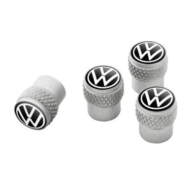 Ventilkappen mit Volkswagen Logo, für Aluminiumventile