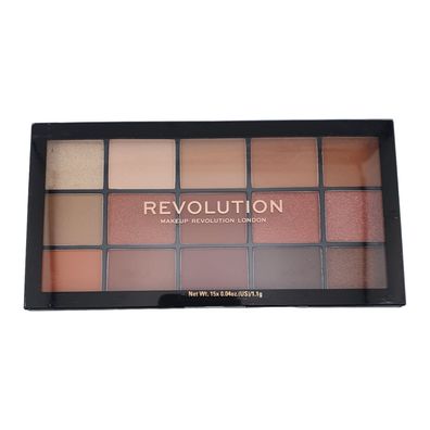 Makeup Revolution - Reloaded Iconic Fever Lidschatten Palette 15 Farben (B-WARE)