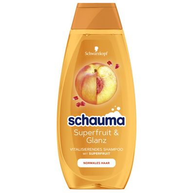 Schauma Vitalisierendes Shampoo mit Superfruit und Glanz 400ml