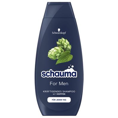 Schauma Shampoo For Men Kräftigendes Shampoo mit Hopfen 400ml