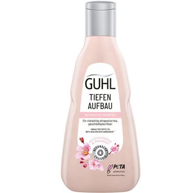 Guhl Tiefen Aufbau Reparatur Shampoo mit Kirschblüte Mandelöl 250ml