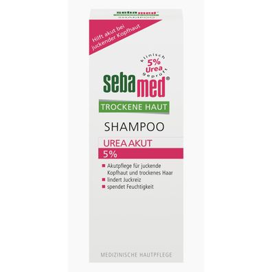 Sebamed Shampoo Urea Akut spendet intensiv Feuchtigkeit 200ml