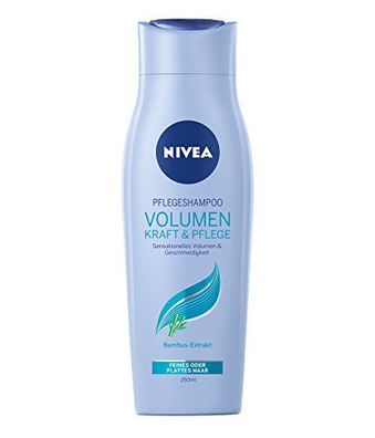 Nivea Pflegeshampoo Volumen, Kraft und Pflege, 4er Pack (4 x 250 ml)