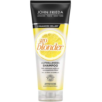 John Frieda go blonder aufhellendes Shampoo Zitrus und Kamille 250ml