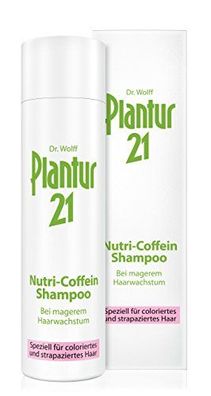 Plantur 21 Nutri-Coffein-Shampoo, 250 ml, Schutz vor vorzeitigem Haarausfall