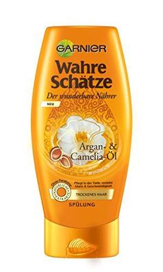 L'Oréal Garnier Wahre Schätze - Arganöl & Cameliaöl - Spülung 200ml