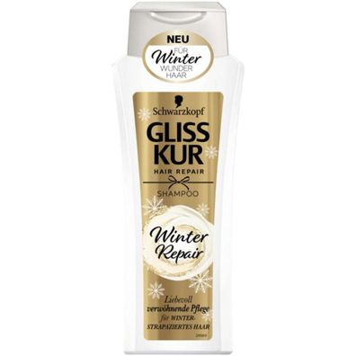 Schwarzkopf Gliss Kur Shampoo Winter Repair Anti Statik Effekt 300ml