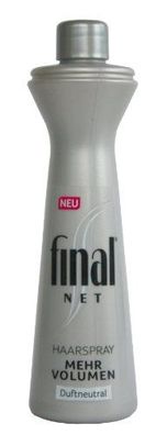 Final Net Haarspray Nachfüllflasche mehr Volumen Duftneutral 125ml