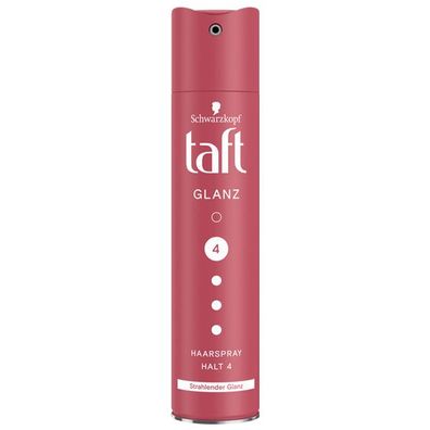 taft Glanz Haarspray Halt 4 bis zu 24h strahlender Glanz 250g