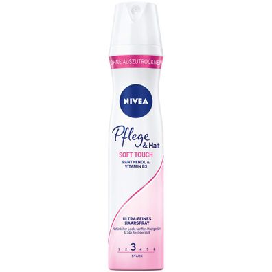 Nivea Ultra feines Haarspray Pflege und Halt Soft Touch 250ml