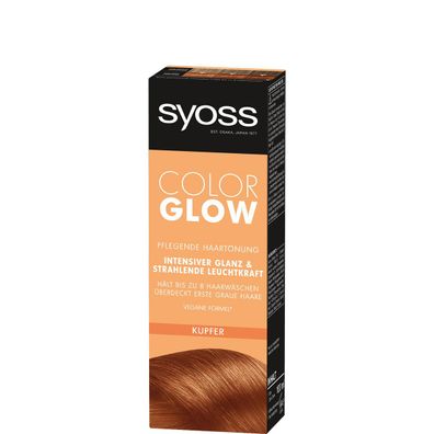 Syoss Color Glow Pflegende Haartönung Intensiver Glanz Kupfer 100ml