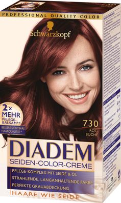 Schwarzkopf Diadem Seiden Color Creme Haarfarbe Rotbuche 730
