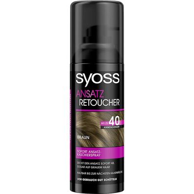 SYOSS ANSATZ Retoucher Kaschierspray BRAUN 120ML