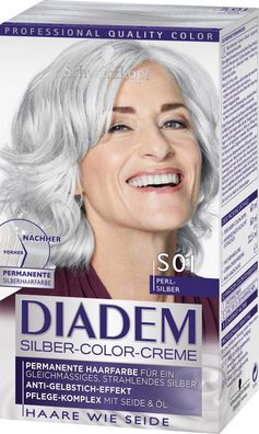 DIADEM Silber-Color-Creme S01 Perl-Silber Stufe 3 - 142 ml