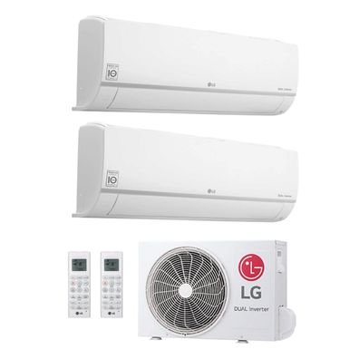 LG DuoSplit Klimaanlage Standard Plus 2x 3.5 kW Multi Klimagerät für 2 Räume