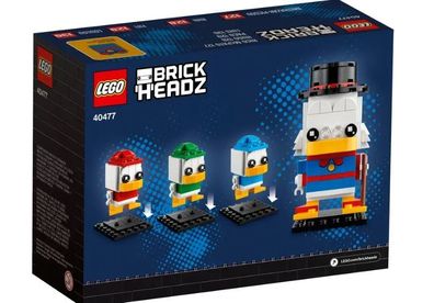 LEGO® BrickHeadz™ Disney Dagobert Duck, Tick, Trick & Track (40477)