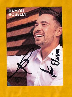 Ramon Roselly ( deutscher Sänger) - persönlich signiert