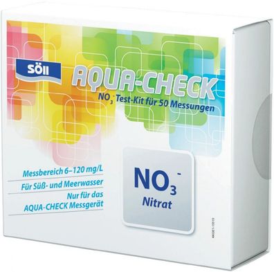 Söll Nitrat 50 Tests für AQUA-CHECK Wasseranlyse