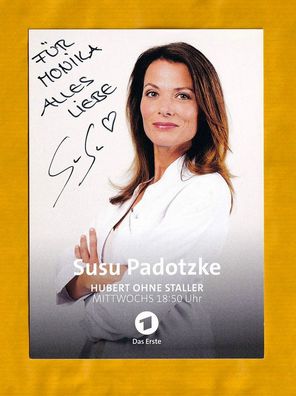 Susu Padotzke ( Heiter bis tödlich - Hubert ohne Staller ) - persönlich signiert