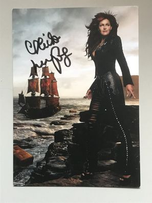 Andrea berg Schlager Autogrammkarte orig signiert TV FILM #5440