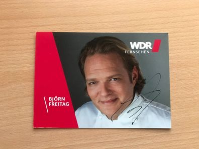 Björn Freitag Schauspieler AK orig signiert TV FILM #5420
