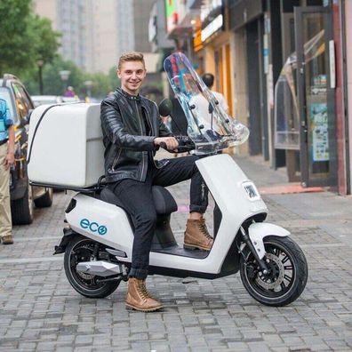 Elektro Roller Motorrad Scooter?S5 Delivery?45km/ h?4KW BOSCH?46,8AH?GREENWAY?