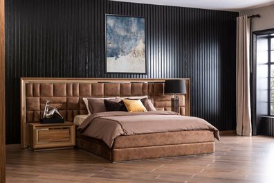 Schlafzimmer nur-Bett Gepolsterte Betten Hochwertige Hotel Qualität Möbel