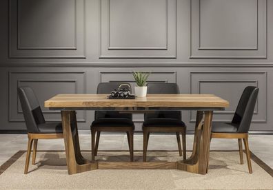 Esstisch Tisch Küchentisch Luxuriös Praktisch Holz Moderner Stil Neu