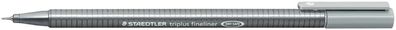 Staedtler® 334-82 Feinschreiber triplus® - 0,3 mm, silbergrau