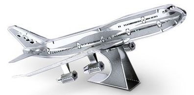 Metal Earth - Commercial Jet Boeing 747
