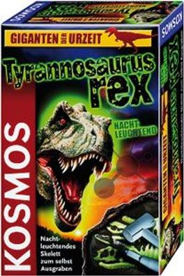 Tyrannosaurus Rex - Ausgrabung nachtleuchtend