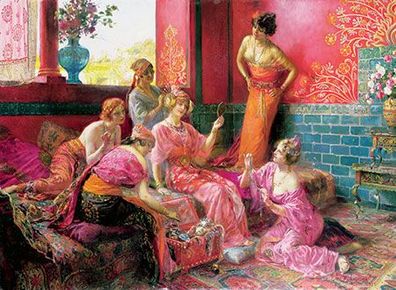 Die Frauen im Harem