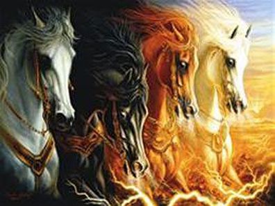 Vier Pferde der Apokalypse