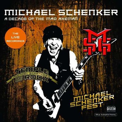 Michael Schenker: A Decade Of The Mad Axeman (The Live Recordings) (180g) - inakus...